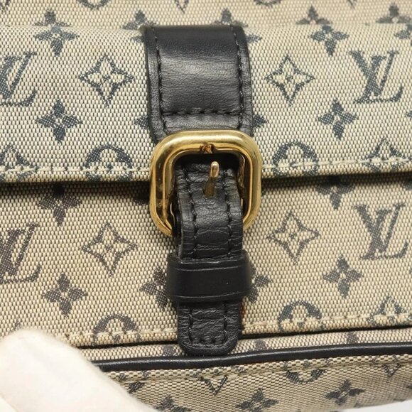 LOUIS VUITTON Monogram Mini Juliet MM Shoulder Bag Blue M92004 LV Auth BA3525 - Picture 9 of 16